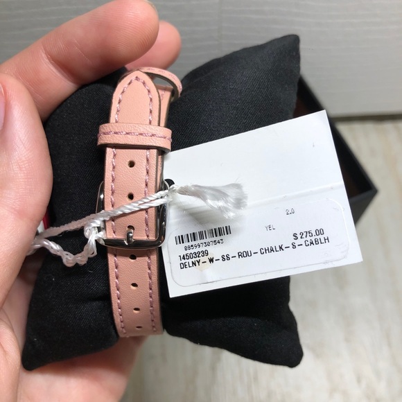 NWT Coach Tea Rose Blush Pink & Gold Watch - Picture 6 of 8